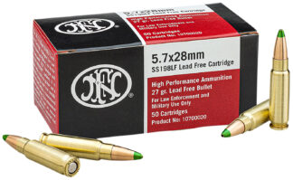 FN America / FN Herstal 10700020 High Performance 5.7 x 28 mm 27 gr JHP 50 Rounds