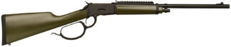 GForce Arms Saddlehorn .44 Magnum Lever Action 16.5 in, 10+1, Black Steel Barrel, Green Synthetic Stock