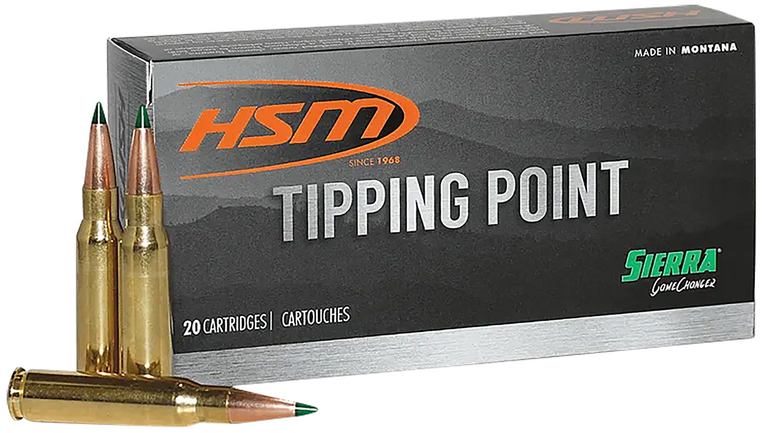 HSM Tipping Point 2 Super Shock Tip 7mm Remington Magnum 162 gr SST 20 Rounds
