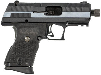 Hi Point YC380 .380 ACP Semi-Auto 10+1, 3.93 in Threaded Barrel, Black/Chrome Serrated Slide