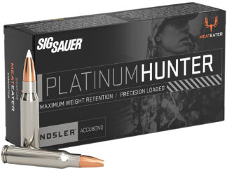 SIG Sauer Platinum Hunter .243 Winchester 90 gr AccuBond Ballistic Tip, 20 Rounds