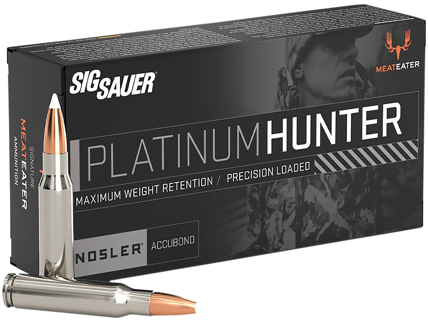 SIG Sauer Platinum Hunter .243 Winchester 90 gr AccuBond Ballistic Tip, 20 Rounds