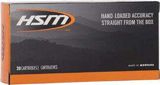 HSM 457015N .45-70 Government 300 gr Jacketed Hollow Point, 20 Rounds