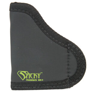 Sticky Holsters SM-3 Pocket .380 Holster with Laser, Black