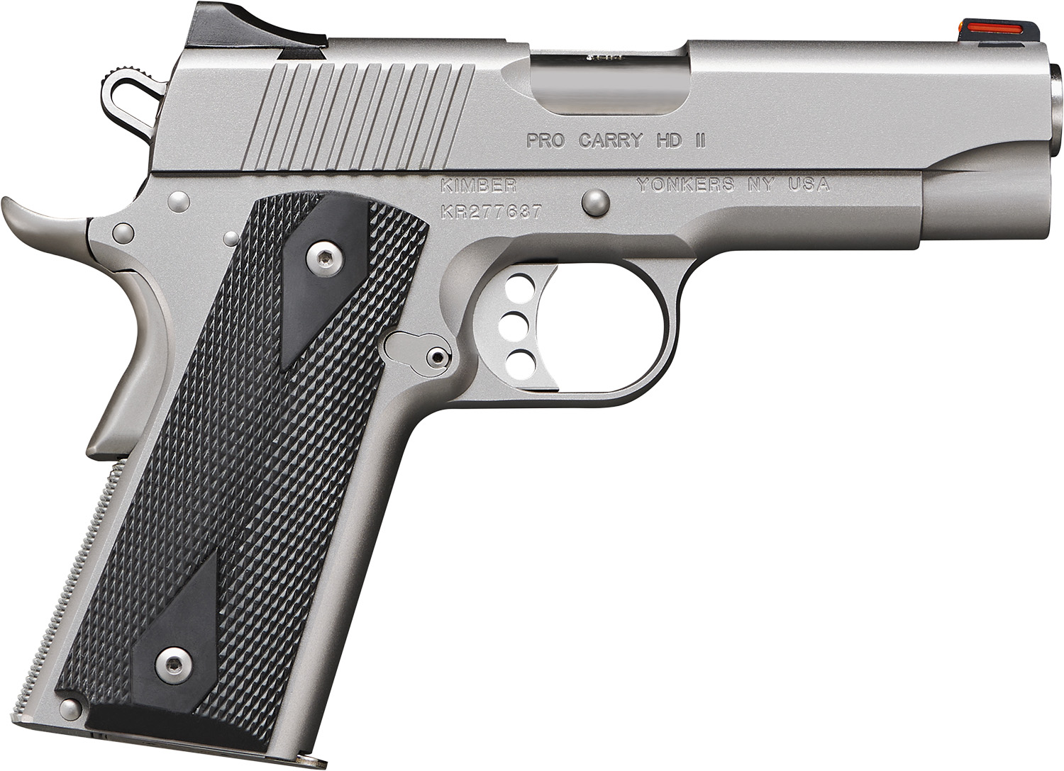 Kimber Pro Carry HD II Single Action .38 Super Auto 4 in Stainless Slide 9+1