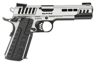 Kimber Mfg.,inc 3000426 Rapide Scorpius 10mm 8+1 5" Black KimPro II w/ Brush Polished Flats Stainless Steel Slide G10 Grip