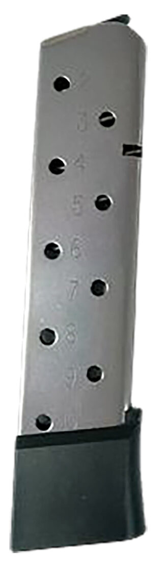 Kimber 1100167A 10-Round .45 ACP Extended Magazine for 1911 Stainless Steel