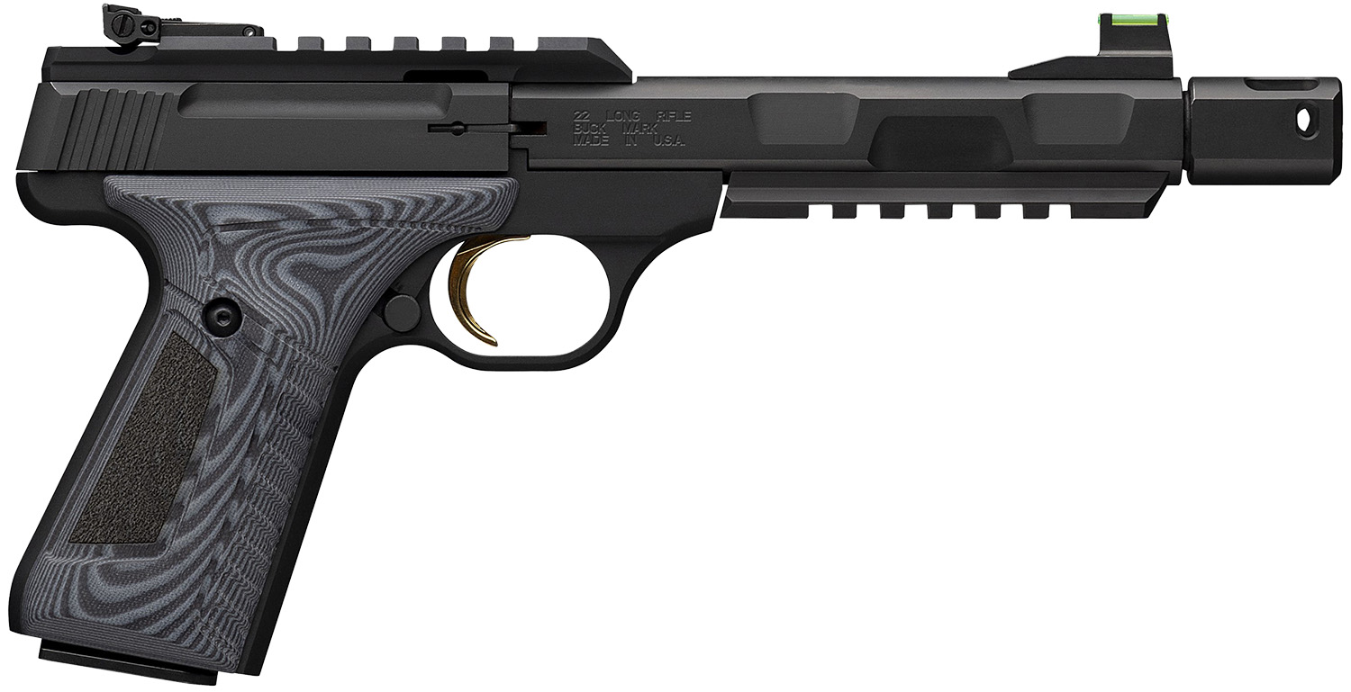 Browning Buck Mark Contour Pro .22 LR Semi-Auto Pistol, 4.4 in, 10+1, Matte Black