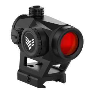 Swamp Fox Liberator II 1x Red Dot 22mm 2 MOA Multi-Reticle, Black