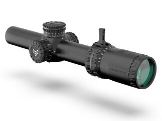 Swamp Fox ARH11024GB Arrowhead 1-10x24mm Guerrilla Dot BDC SFP Scope, 30mm Tube