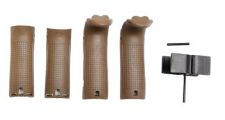 Glock 30870 Backstrap/Beavertail Set for G19, G23 Dark Earth Polymer