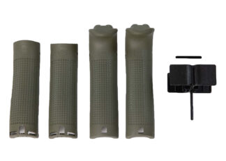 Glock 39841 Backstrap/Beavertail Set Battlefield Green Polymer