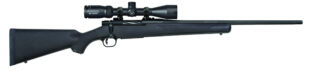 Mossberg Patriot Vortex .243 Winchester Bolt Action Rifle, 22 in Fluted Barrel, 5+1, Matte Blued
