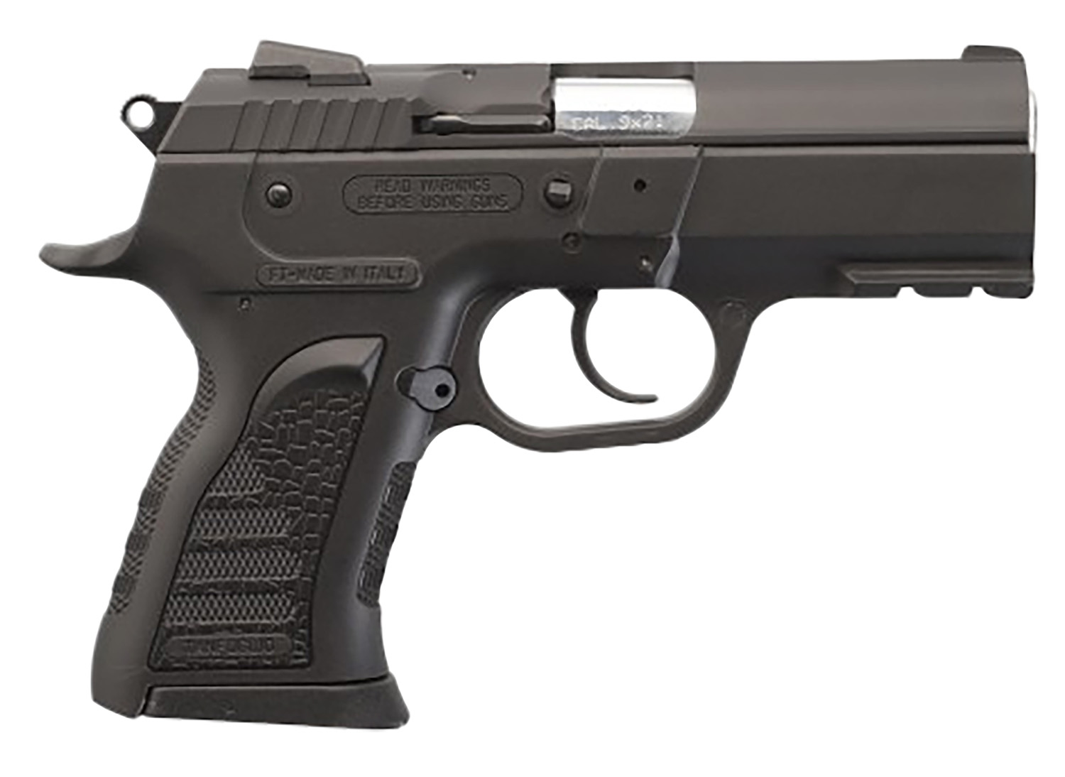 Tanfoglio TFCOMPACTF9 Force Plus 9mm Compact Semi-Auto 3.6 in Stainless Barrel 13+1