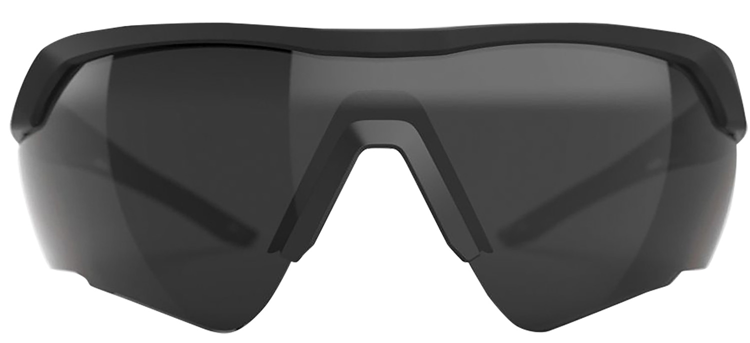 Glock Crossover Tactical Glasses Smoke Lens, Black Frame