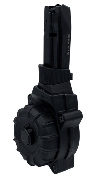 ProMag DRMA109 30rd 9mm Drum Magazine for Shadow Systems CP920, Black DuPont Zytel Polymer