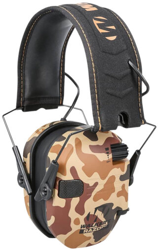Walkers Razor Slim Electronic Ear Muffs Over-the-Head Duck Camo 23 dB