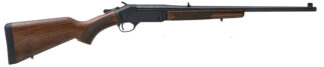 Henry Single Shot Rifle .450 Bushmaster, 22 in Barrel, Blue/Walnut, Bead Sights