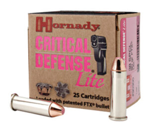 Hornady Critical Defense Lite .38 Special 90gr Pink FlexTip 25 Rounds