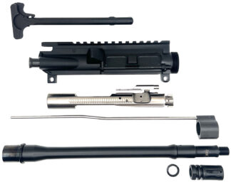 LBE Unlimited AR125RBK Ready Build Kit .223 Rem/5.56 NATO 12.5 in CHF Barrel (Black)