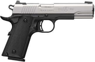 Browning 1911-380 Black Label Single Action Semi-Auto Pistol, .380 ACP, 8+1, 4.25 in Barrel