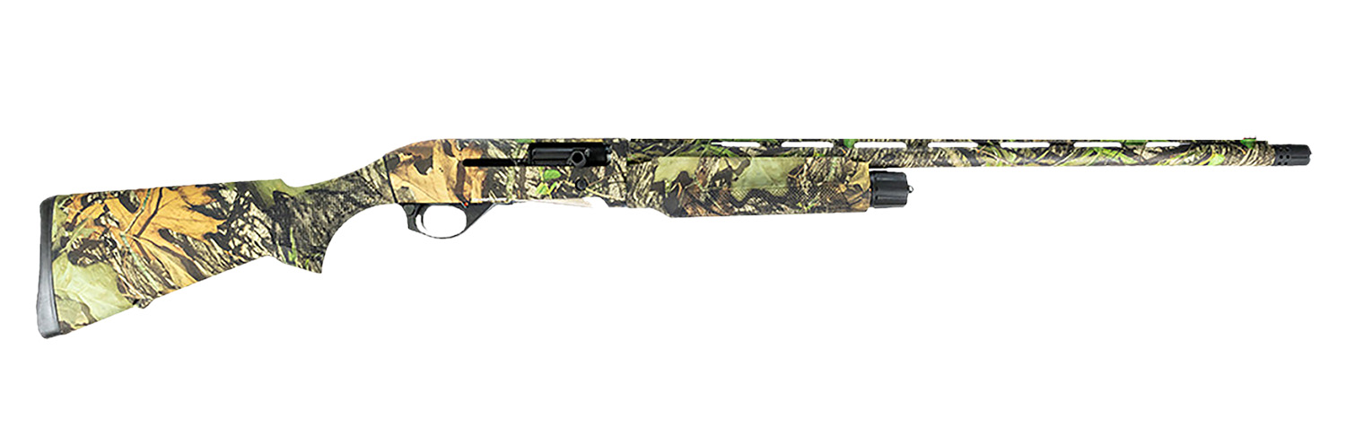 Spandau S2 Semi-Auto 12 Gauge 24 in Barrel 3-Shell Fixed Fiber Optic Front Mossy Oak Obsession
