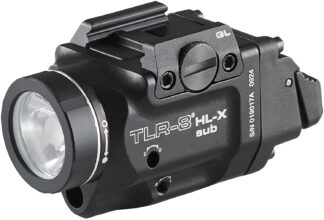 Streamlight TLR-8 Black Aluminum Weapon Light W/ 1000 Lumens and Red Laser
