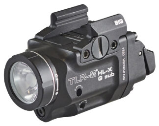 Streamlight TLR-8 HL-X G Sub USB Weapon Light with Green Laser, 1000 Lumens