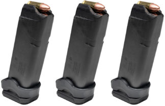 KelTec SUB2000 Magazine Sleeve for Glock 17 Gen3, 3-Pack, 9mm, Black