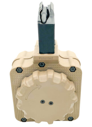 ProMag DRMA1-FDE 308 Cal 50-Round Drum Magazine for AR-10 FDE Polymer