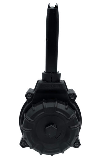 ProMag DRMA91 50rds Drum 9mm Fits CZ P10-F/P10-C Black Polymer