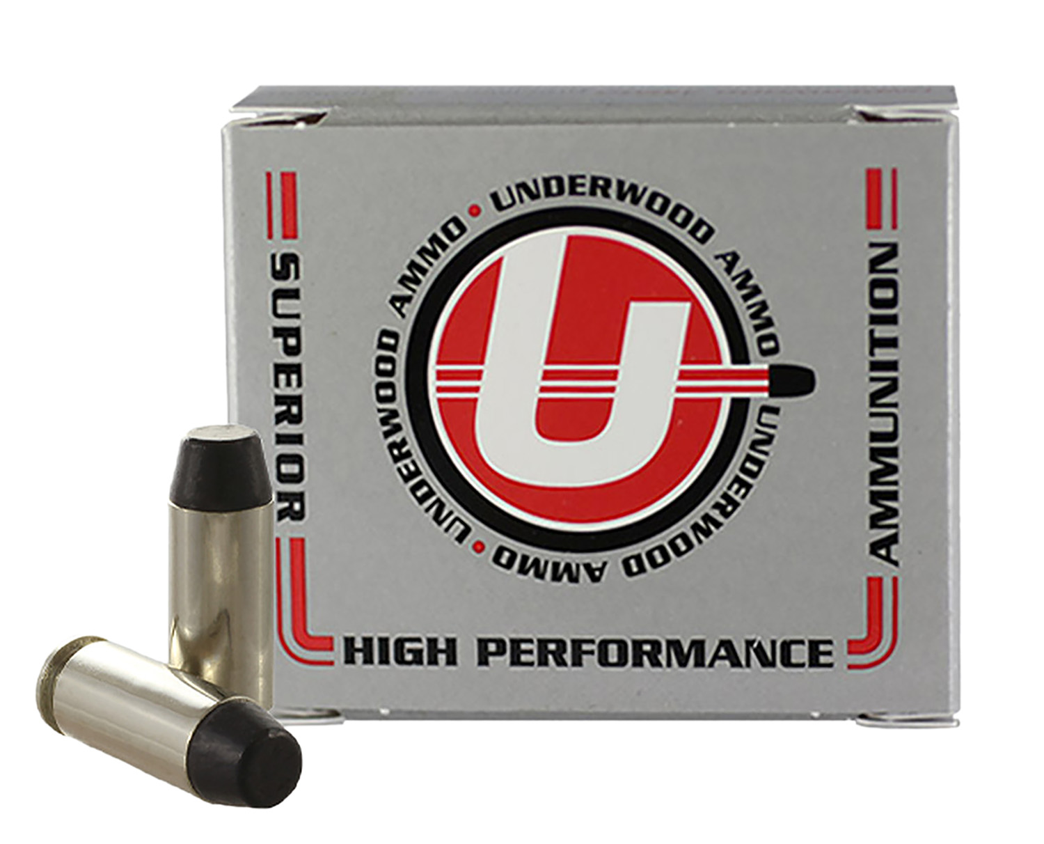 Underwood Ammo 10mm Auto 220 gr Hard Cast Flat Nose, 20 Rounds