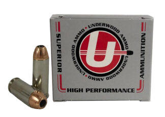 Underwood Ammo UA 246 10mm 200gr XTP JHP, Nickel-Plated Brass, 20-Round Box