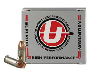 Underwood Ammo 817 9mm Luger +P+ 90 gr Solid Monolithic Xtreme Defender 20-Round Box