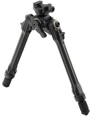 Leapers TLUBP01 Bipod Black Anodized 8.50-11 in Picatinny
