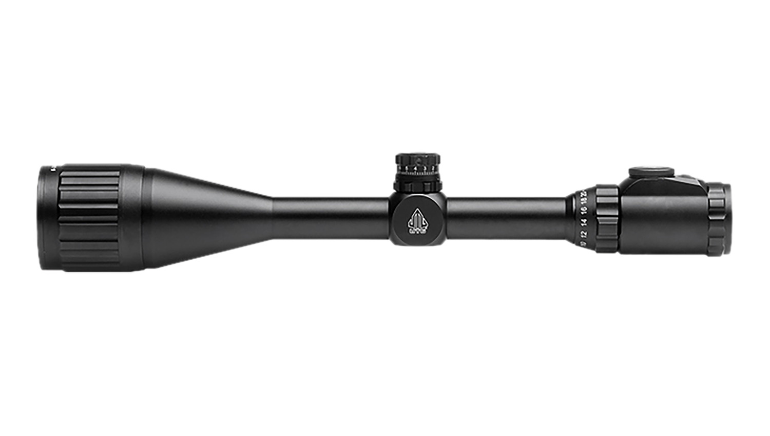 Leapers SCPU6245AOIEW True Hunter Matte Black 6-24x50mm AO, 1" Tube Illuminated Mil-Dot Multi-Color Reticle