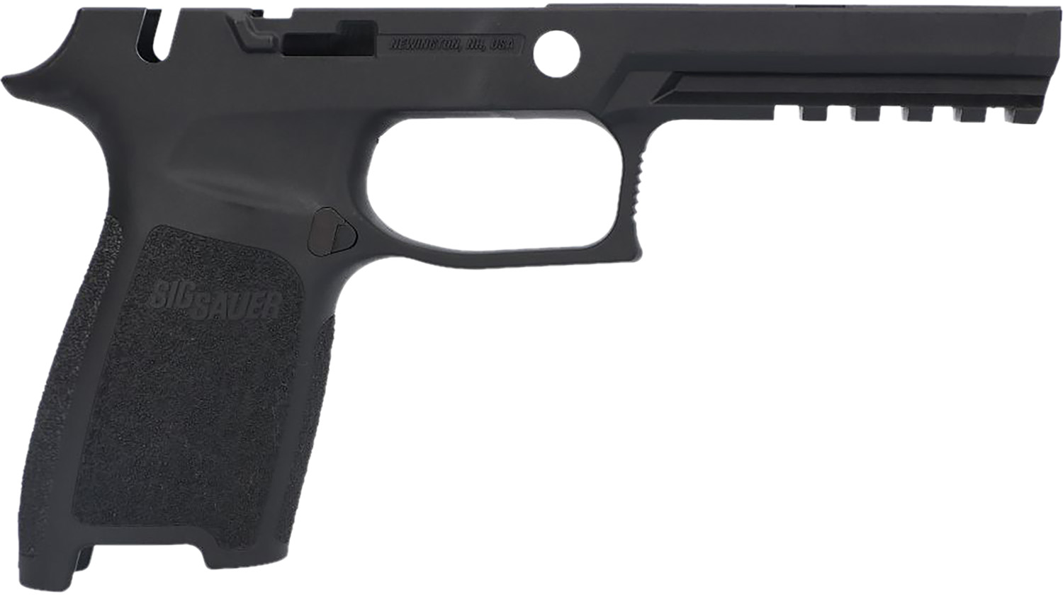 SIG Sauer P320/M17/M18 Grip Module Assembly Medium Black Polymer