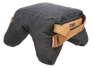 Birchwood Casey Steady-Shot Echo Bag Heavyweight Waxed Canvas Black