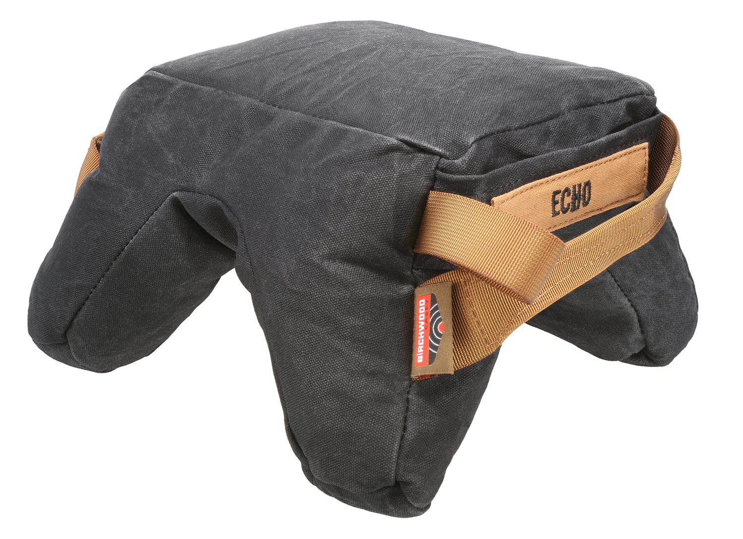 Birchwood Casey Steady-Shot Echo Bag Heavyweight Waxed Canvas Black
