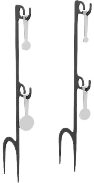 Birchwood Casey AR500 Gong 1-Hole Hanging Steel Target, 0.25 in Thick