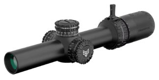Swamp Fox Arrowhead 1-8x24mm LPVO, 30mm Tube, Guerrilla Dot BDC Green Reticle