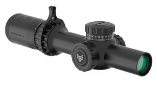 Swamp Fox Tomahawk II 1-4x24mm LPVO 30mm Tube, Second Focal Plane, BDC Green Reticle