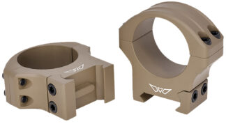 Warne 8501DE HyperLite Dark Earth Cerakote MagnaFusion Alloy 1" Tube Maxima/Weaver/Picatinny
