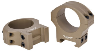 Warne 8502DE HyperLite Dark Earth Cerakote MagnaFusion Alloy 1" Tube Maxima/Weaver/Picatinny