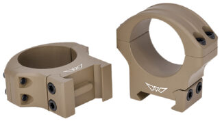 Warne 8522DE HyperLite Dark Earth Cerakote MagnaFusion Alloy 34mm Tube Picatinny/Weaver/Maxima