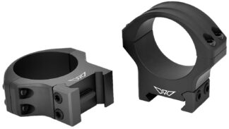 Warne 521M Maxima Horizontal Scope Rings 34mm, Medium, Picatinny/Weaver, Matte Black