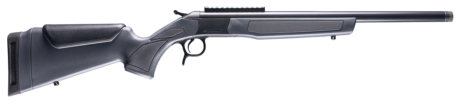 Connecticut Valley Arms / CVA Scout .308 Win 20" Threaded Barrel 1 Round Blued/Stealth Gray Synthetic