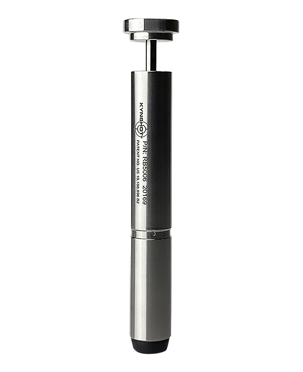 KYNSHOT RB5006 .308 AR-10 Hydraulic Recoil Buffer, Rifle Length A1/A2 Fixed Stock (Silver/Stainless)