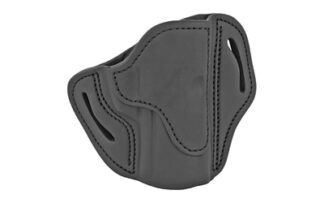 1791 Gunleather BH2.4S Stealth Black Steerhide Leather Belt Slide OWB Holster (Right Hand)