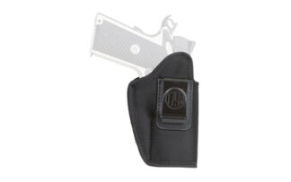 1791 Gunleather Premium Nylon IWB Size 4 Belt Clip, Matte Black, Right-Hand